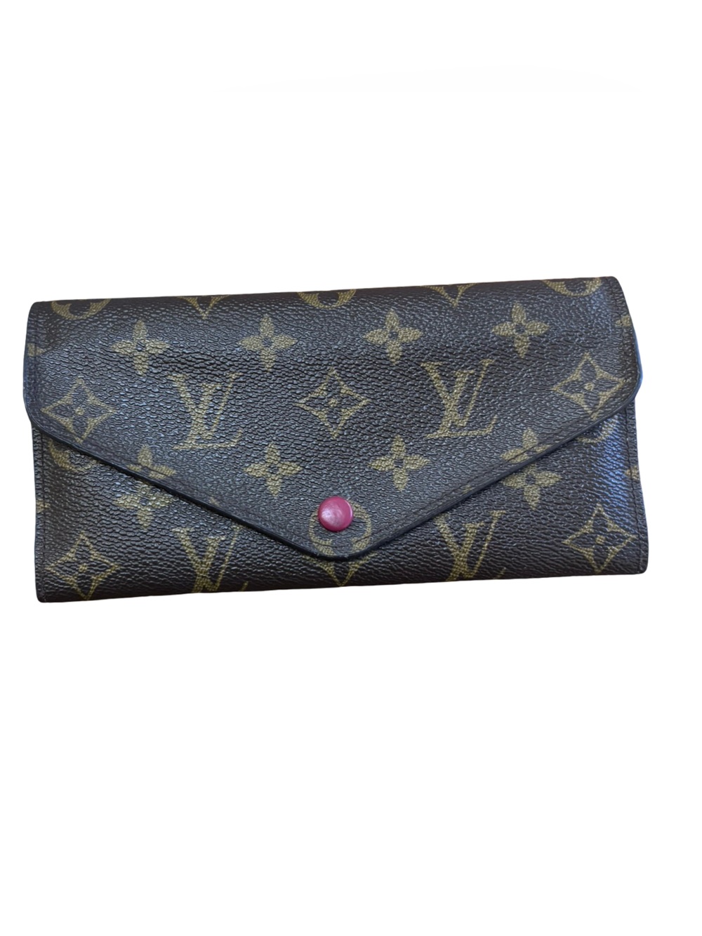 Authentic Louis Vuitton Monogram Josephine Wallet – Fuchsia